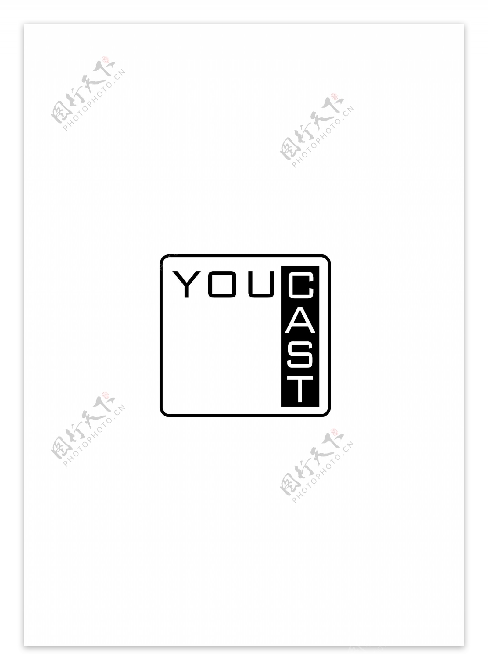 YouCastlogo设计欣赏YouCast电脑周边标志下载标志设计欣赏