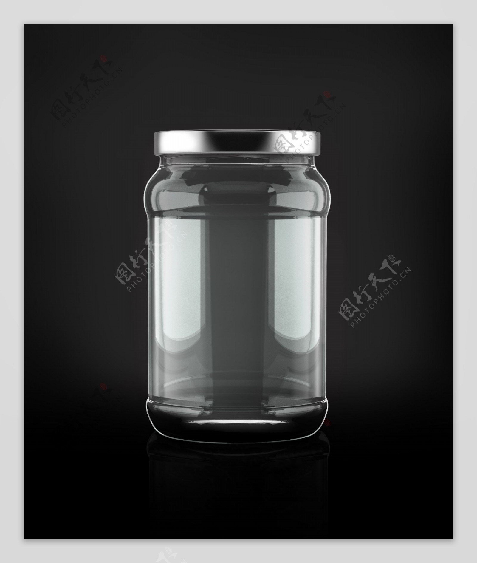 玻璃瓶包装设计素材