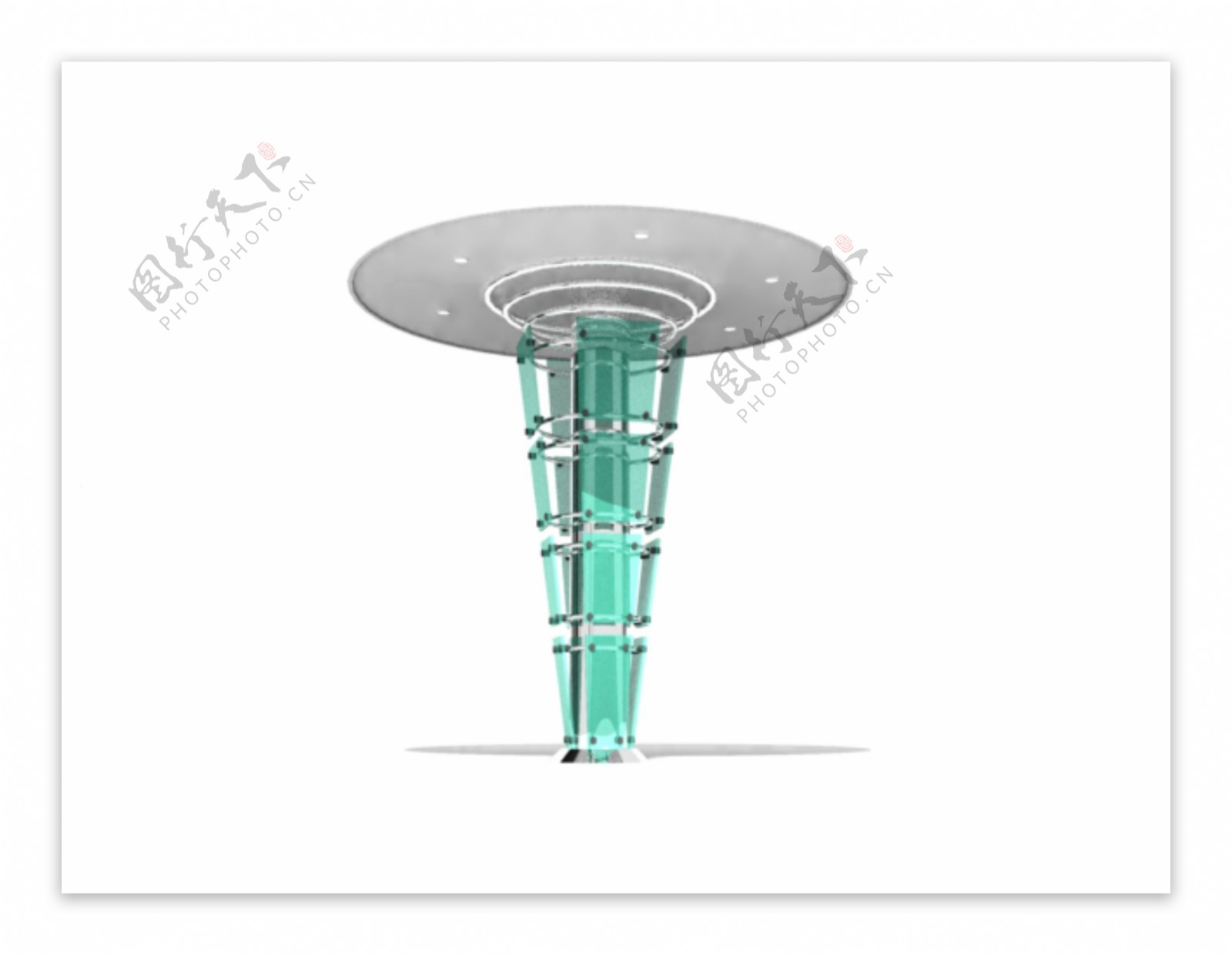 公装家具之柱0223D模型