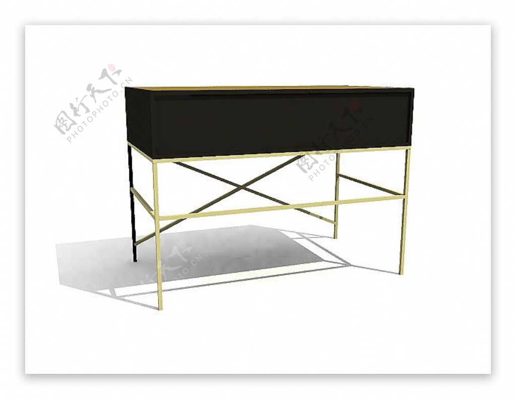公装家具之桌子0073D模型