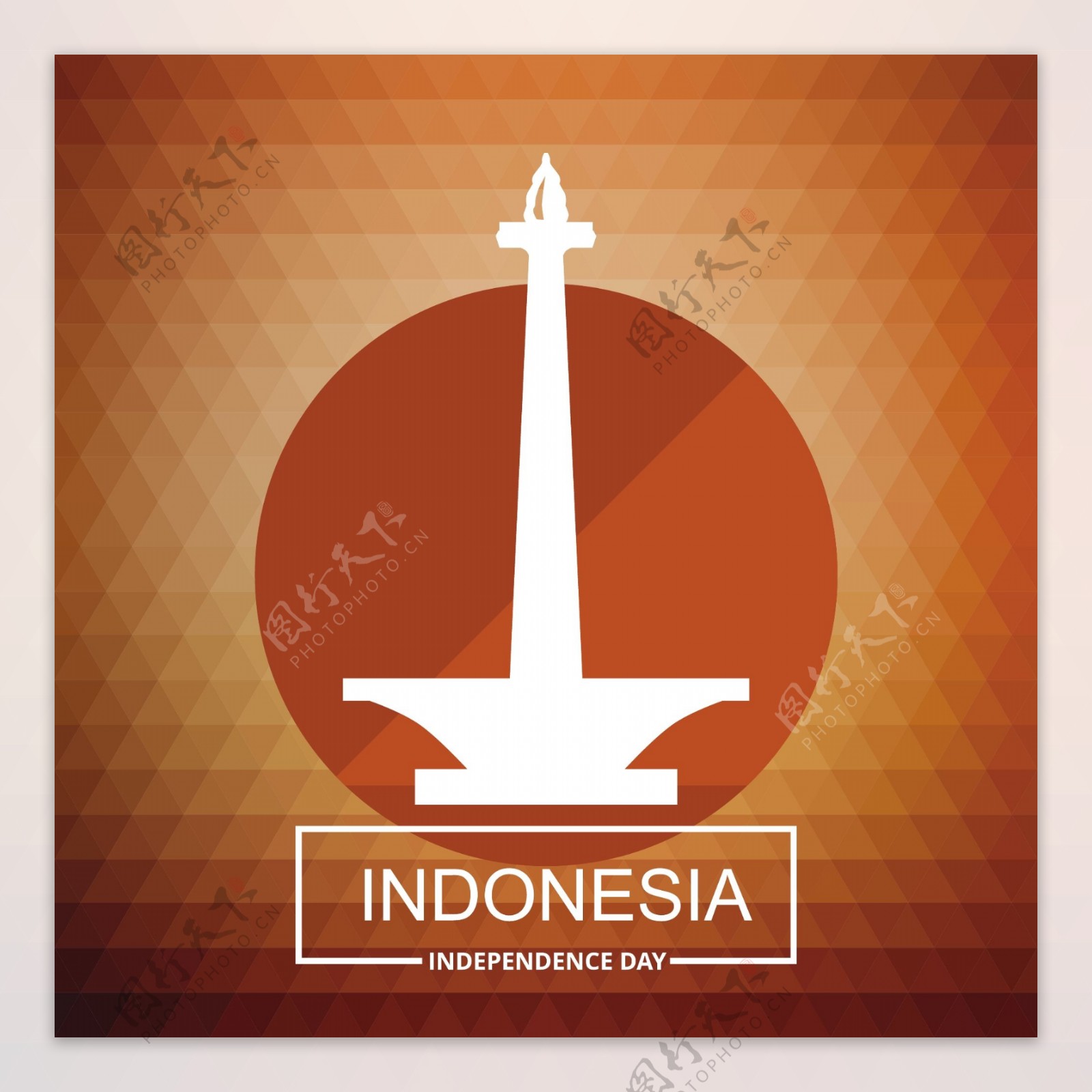 印度尼西亚的几何背景