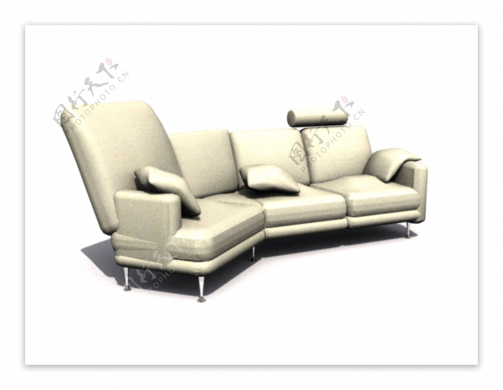 室内家具之沙发0833D模型