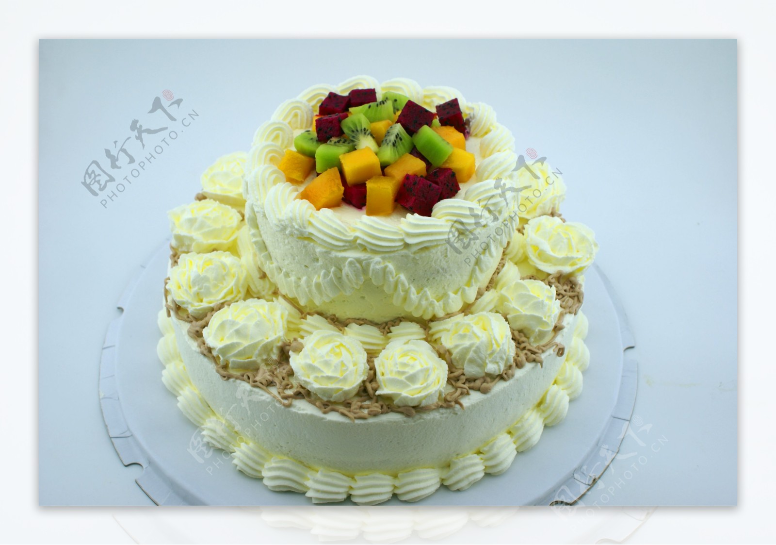 好看的裱花蛋糕图片,简单好看的裱花蛋糕图_大山谷图库