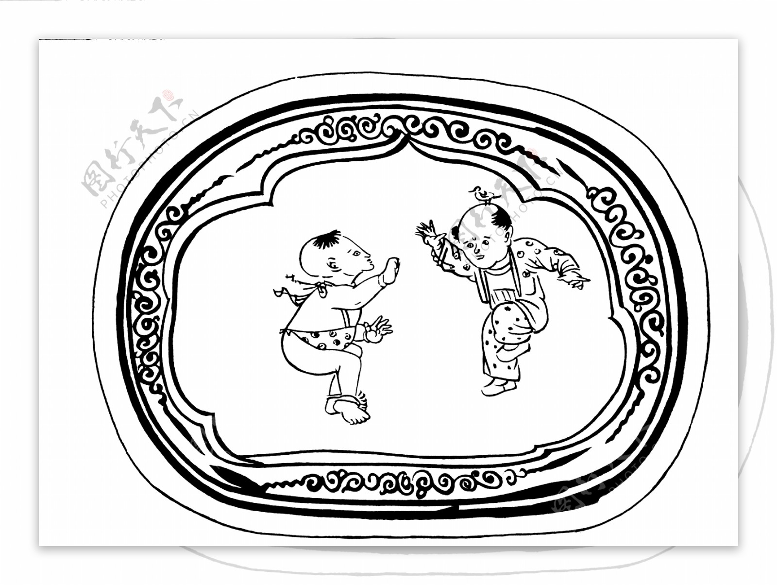 器物图案两宋时代图案中国传统图案358