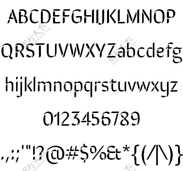 sirinstencil字体