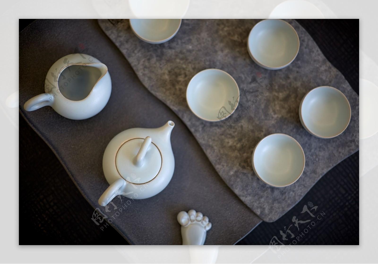 现代中式茶具图片