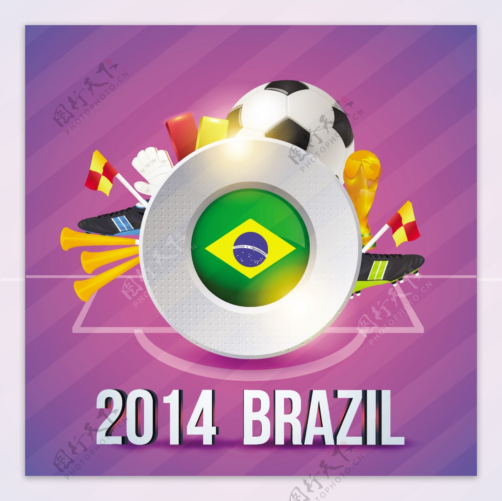 2014世界杯足球广告