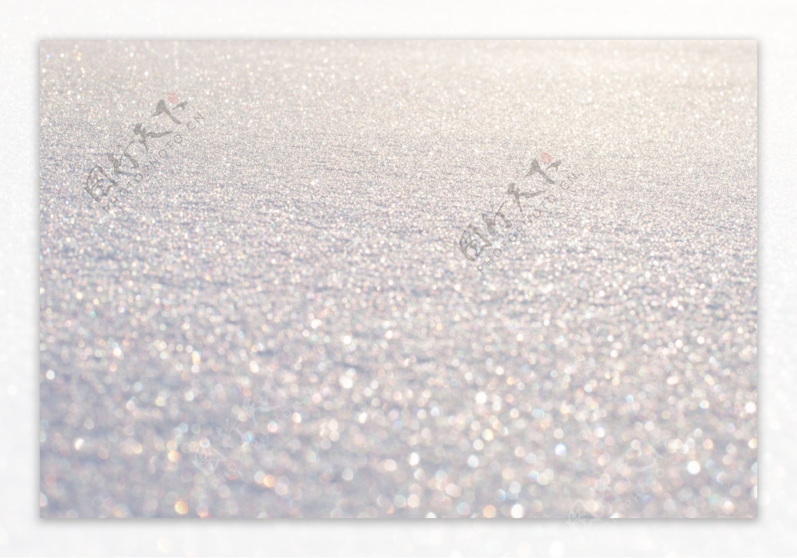 唯美雪地风景图片