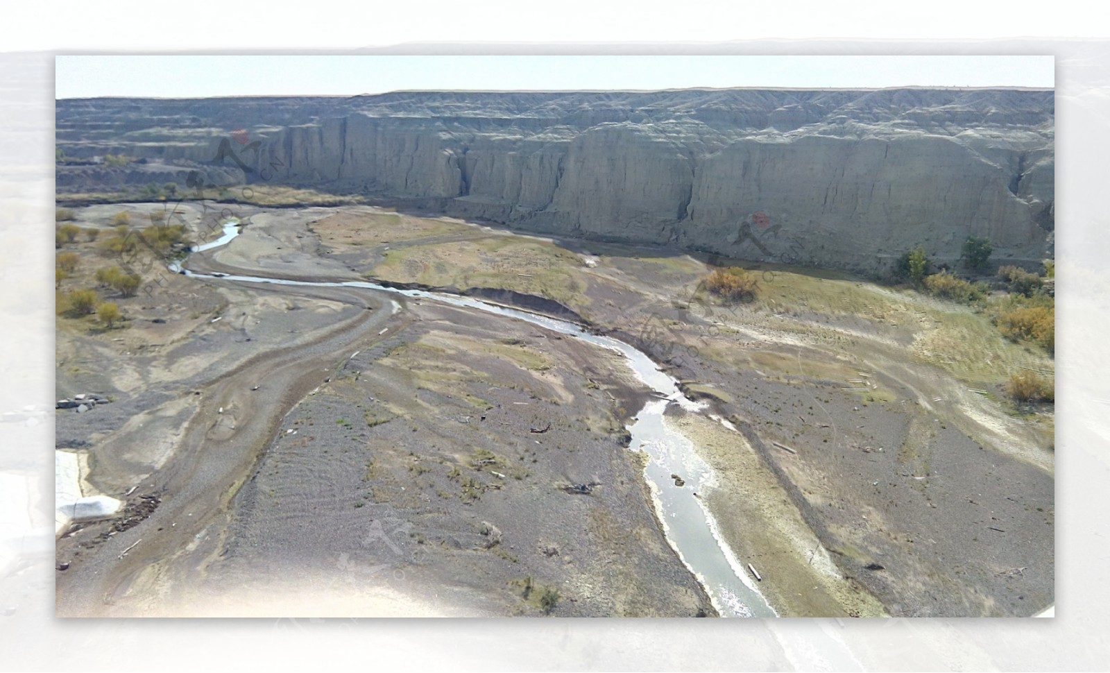 山沟风景图片