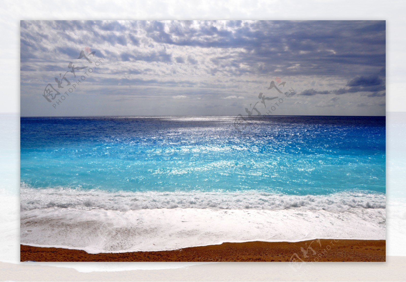 高清希腊海滩图片