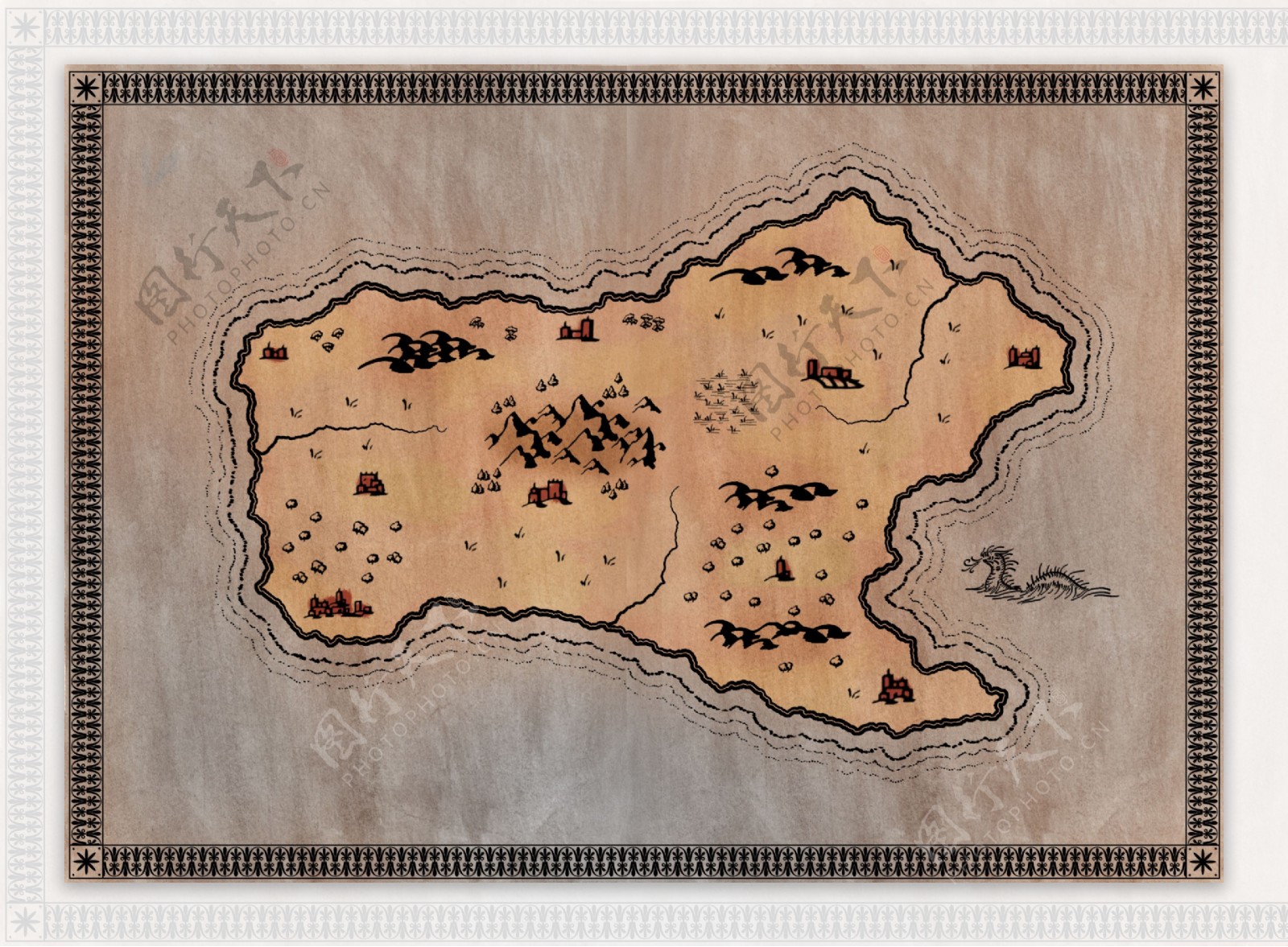 梦幻岛地图
