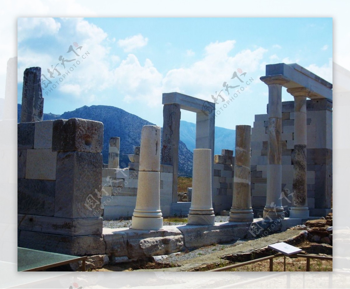 希腊古代遗址高清图片