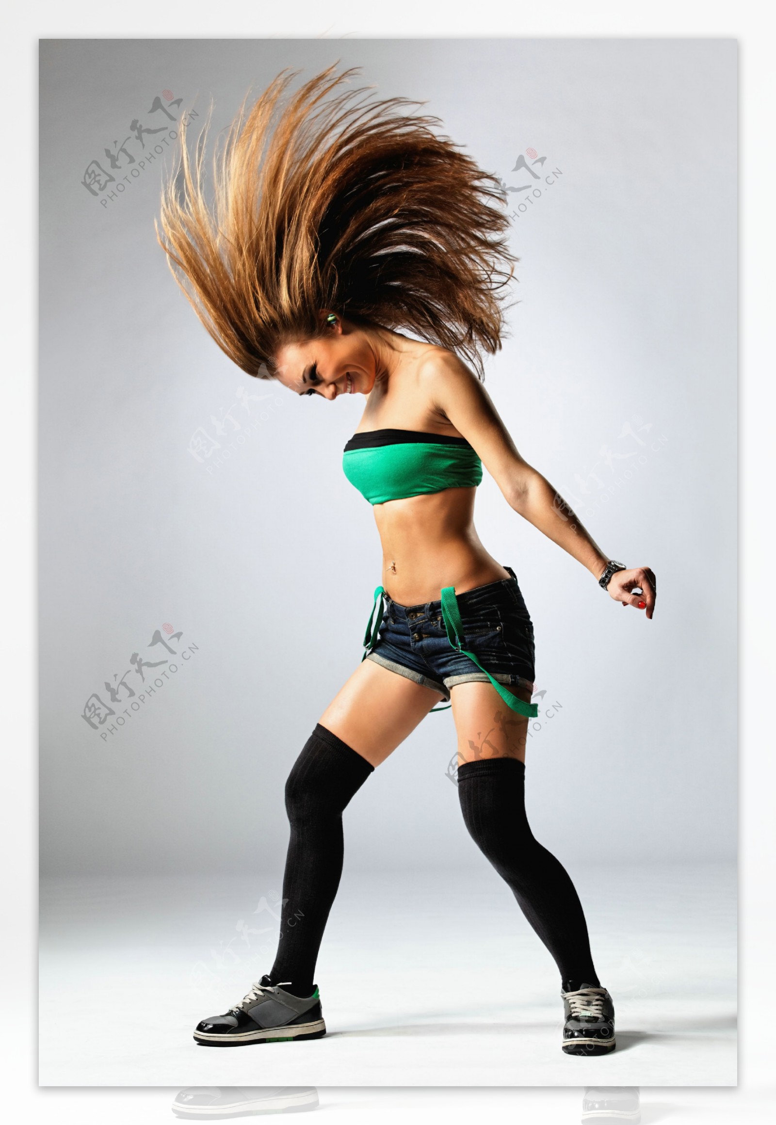 舞蹈人物背景素材图片