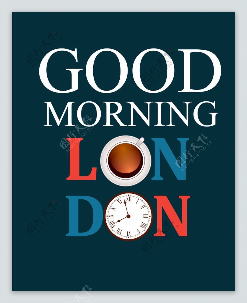 早安伦敦海报