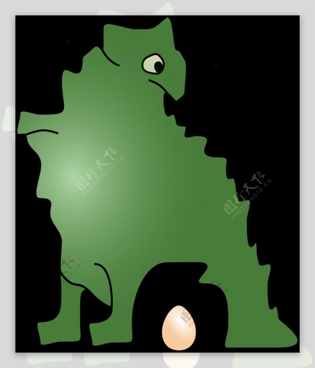 可爱的小恐龙卡通蛋孵化插画图片素材_ID:406131085-Veer图库