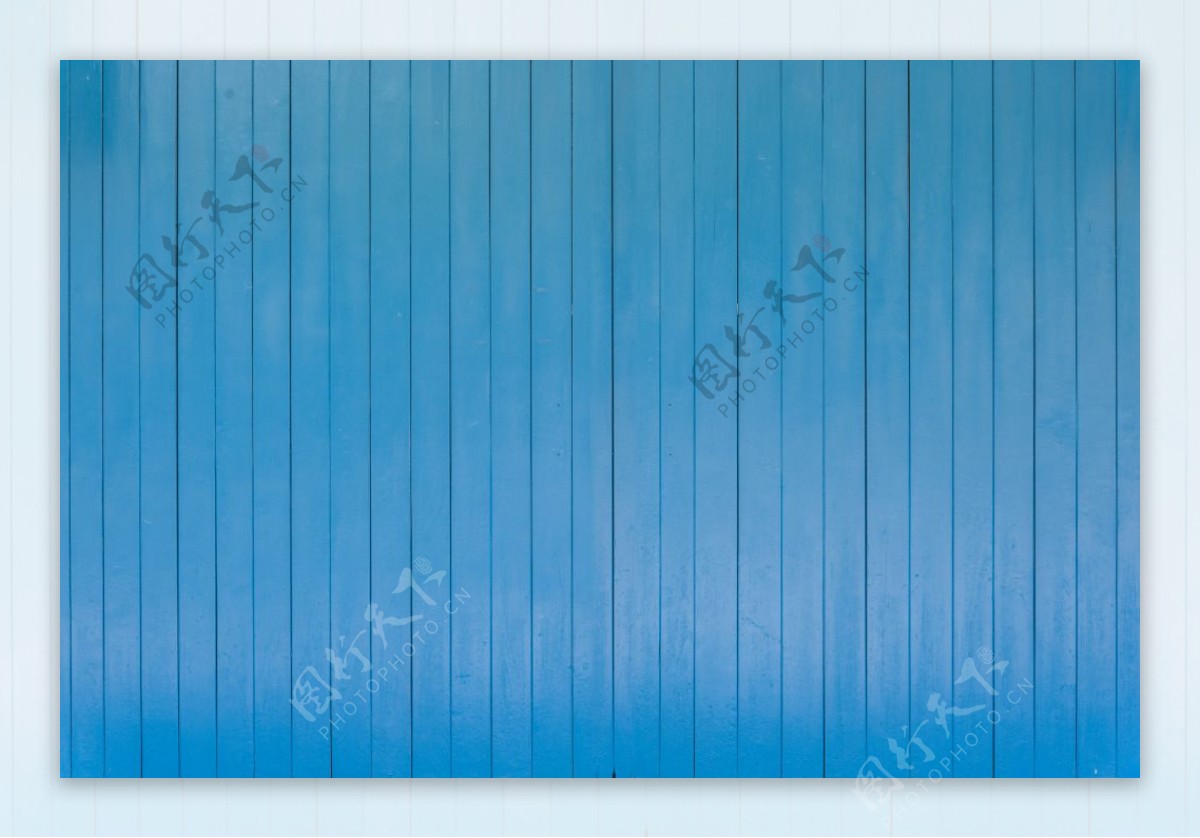 木板材质广告背景蓝色墙面