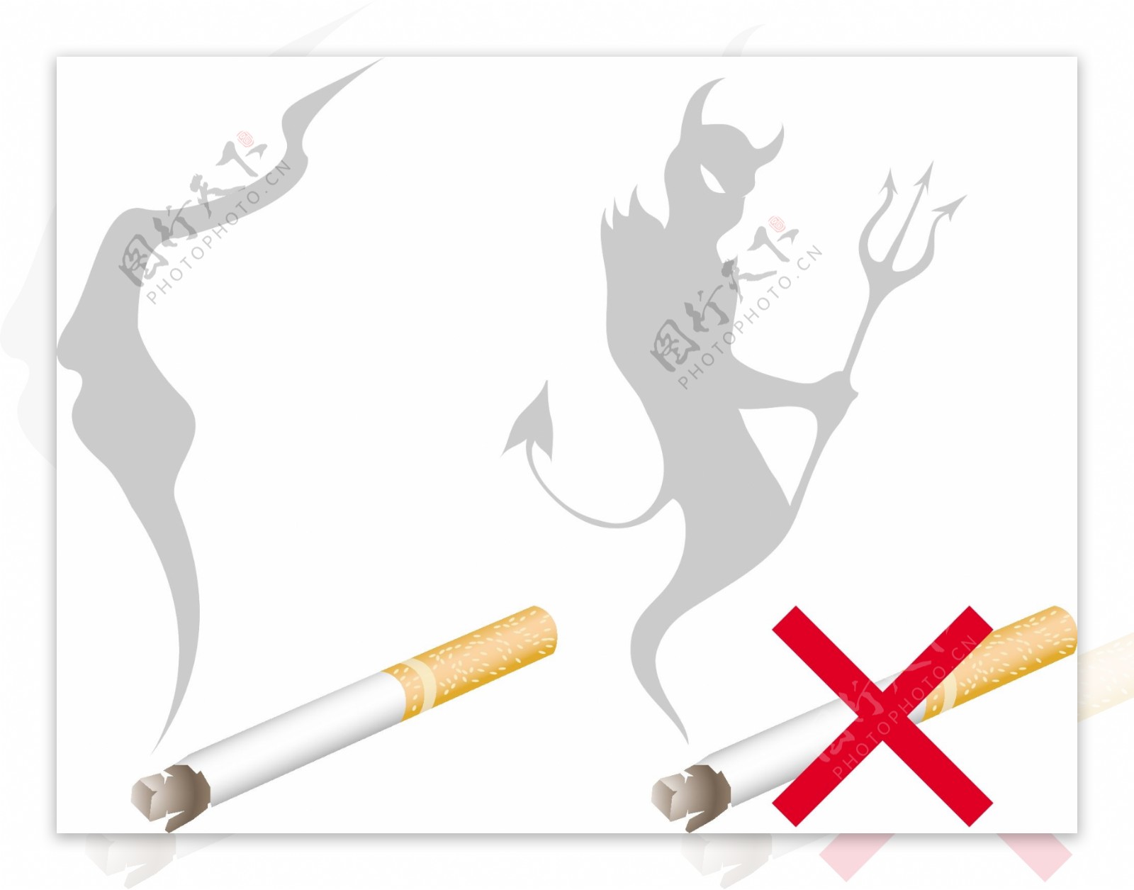 禁烟设计图片