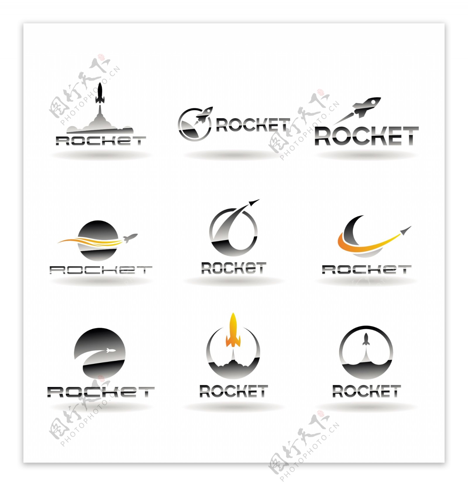 火箭logo设计