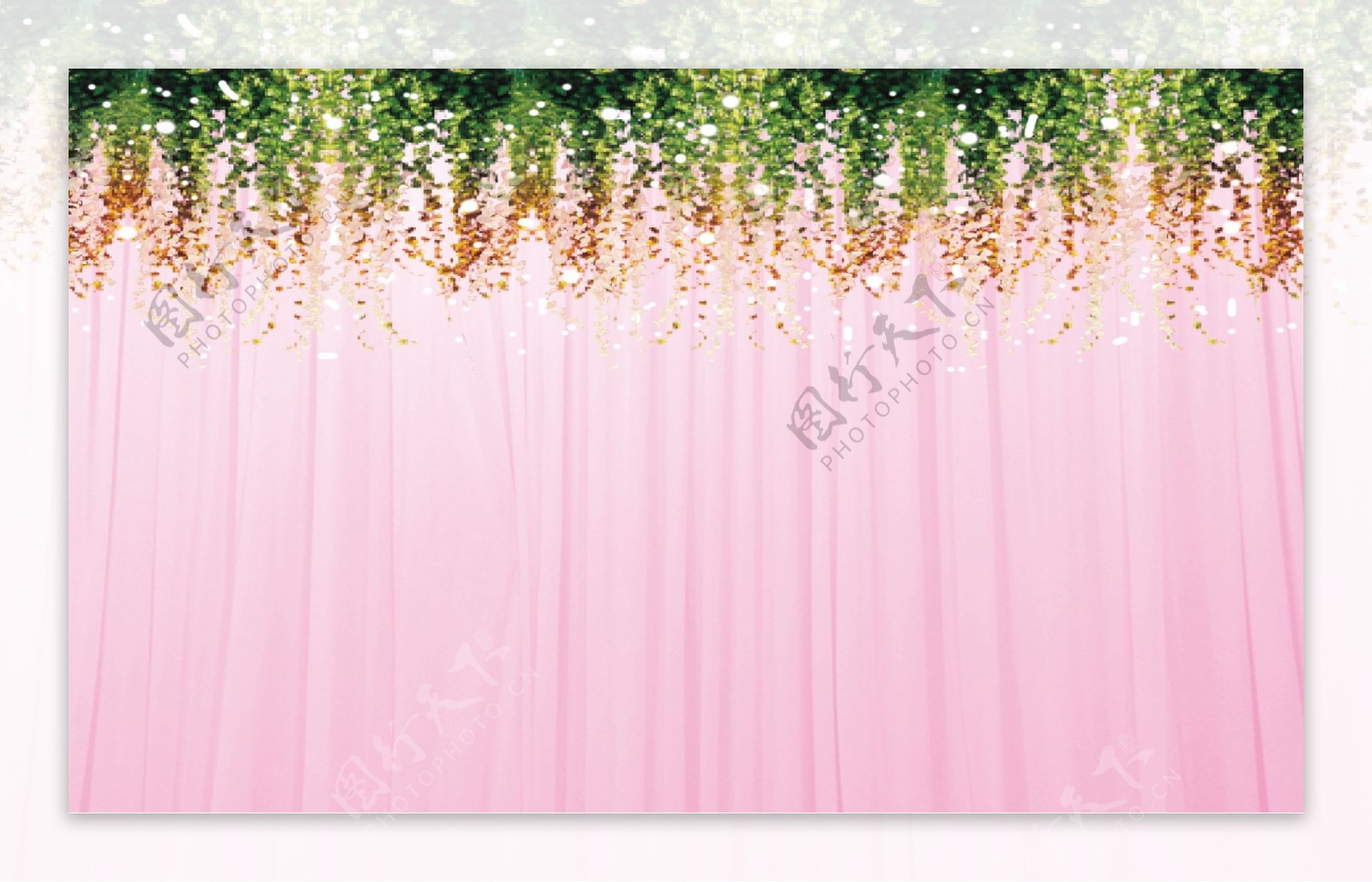 粉色藤蔓背景