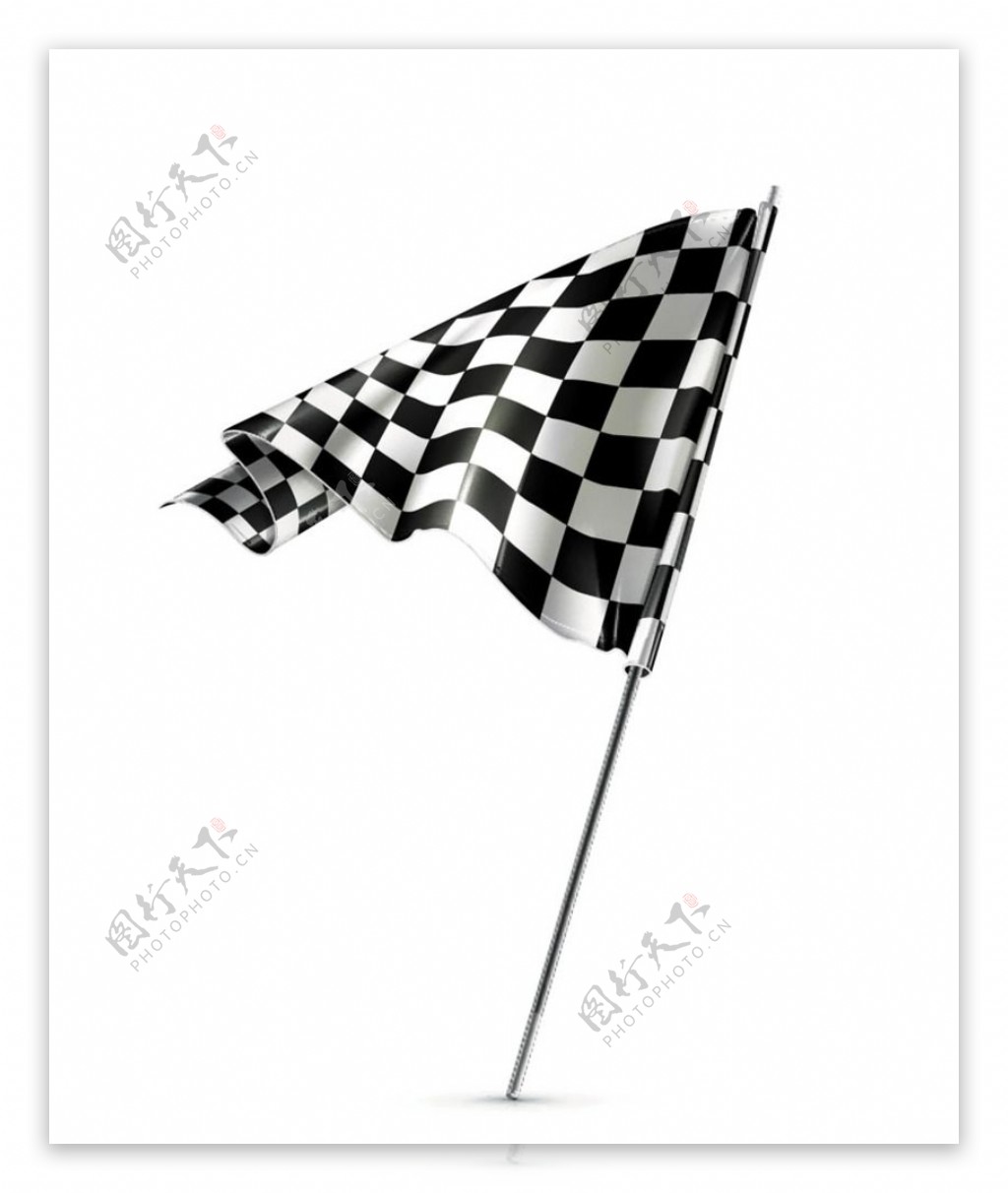 赛车专用黑白旗