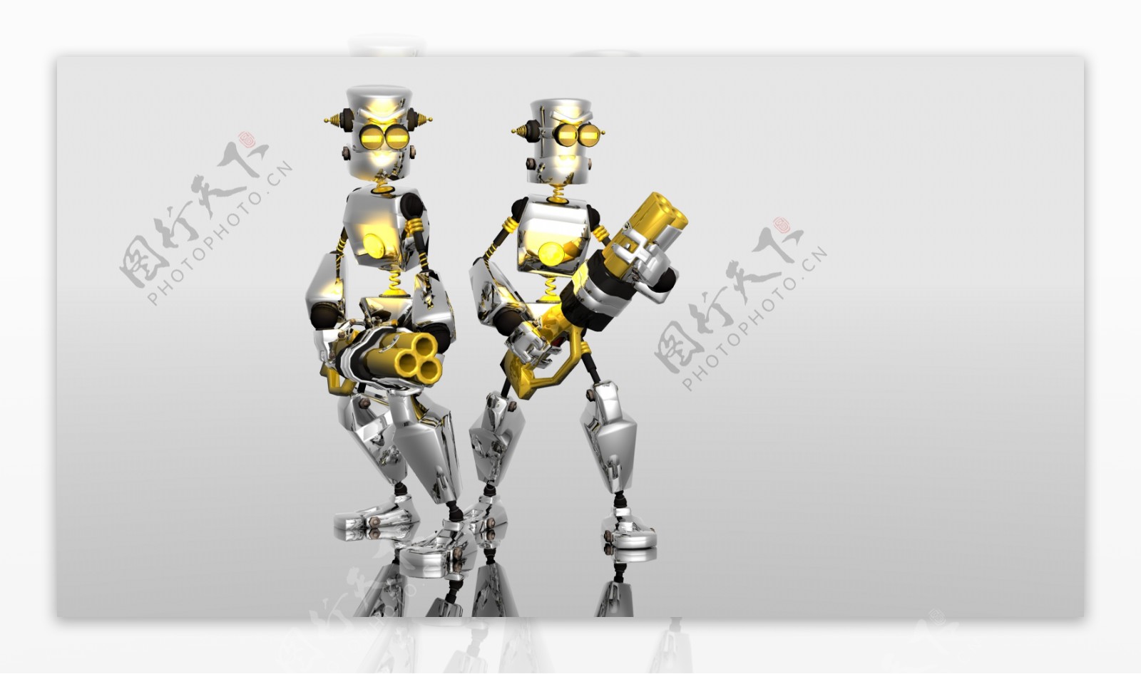 两个机器人