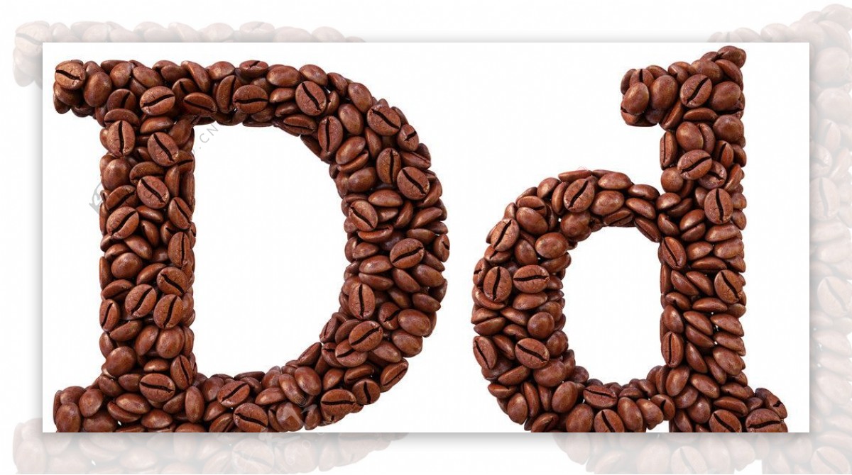 咖啡字体设计