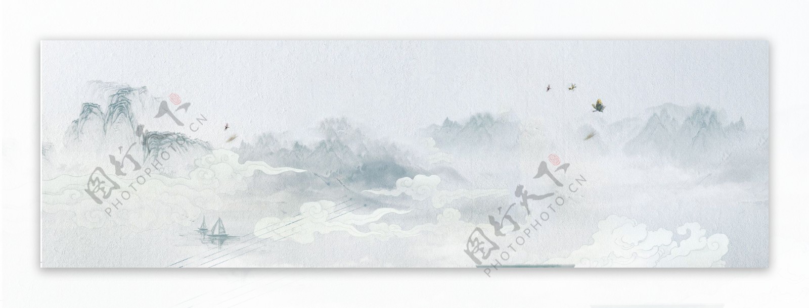 中国画专用创意banner设计
