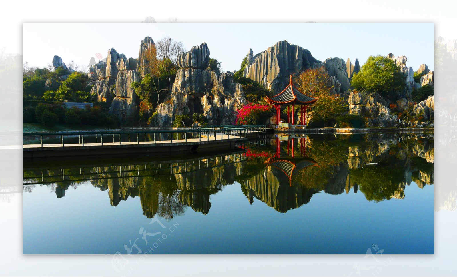 云南石林自然公园图片