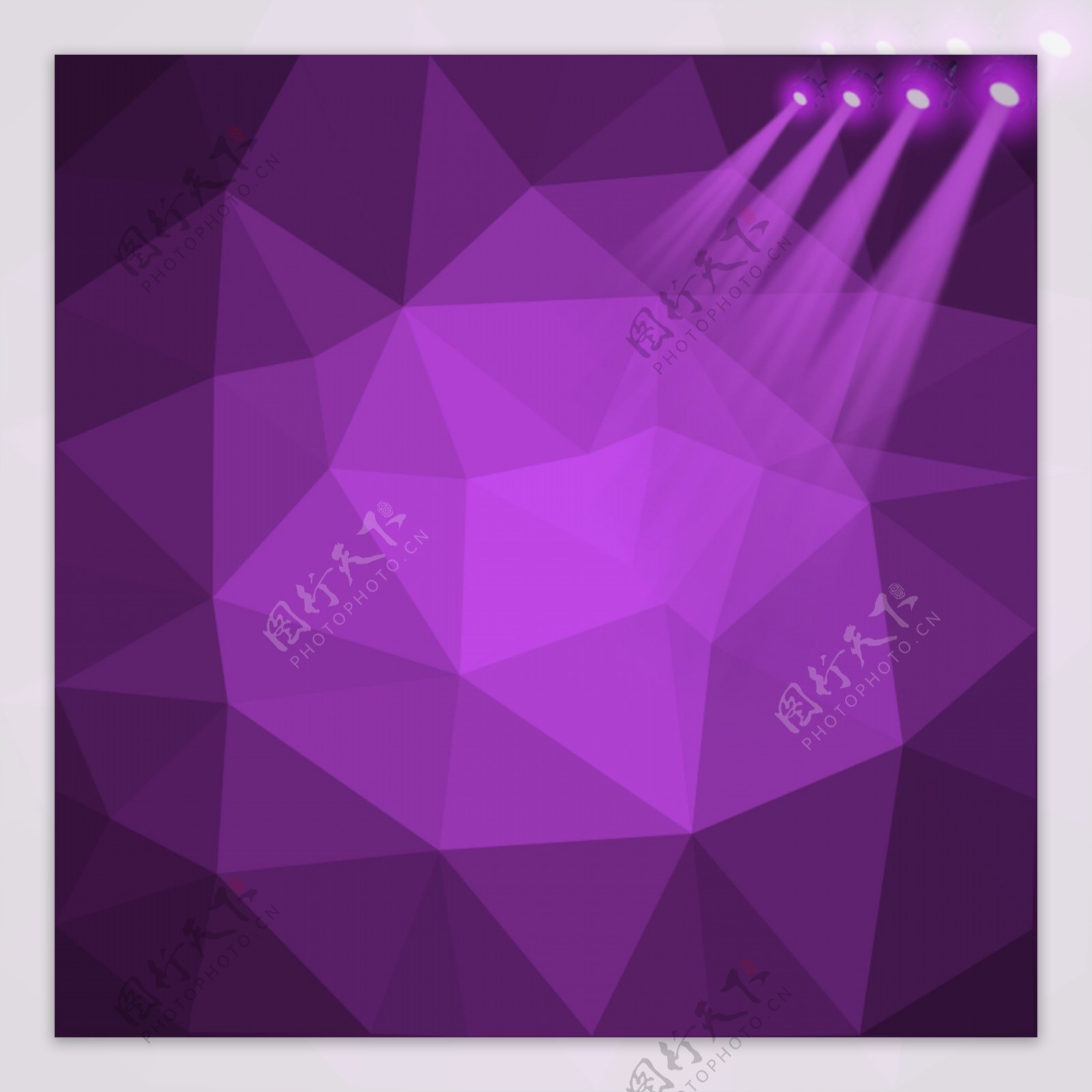 紫色扁平主图背景