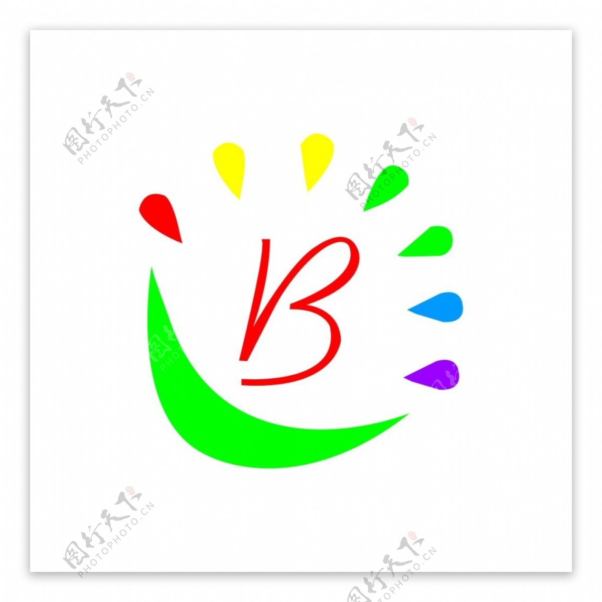 保康幼教幼儿园logo设计园徽标志标识