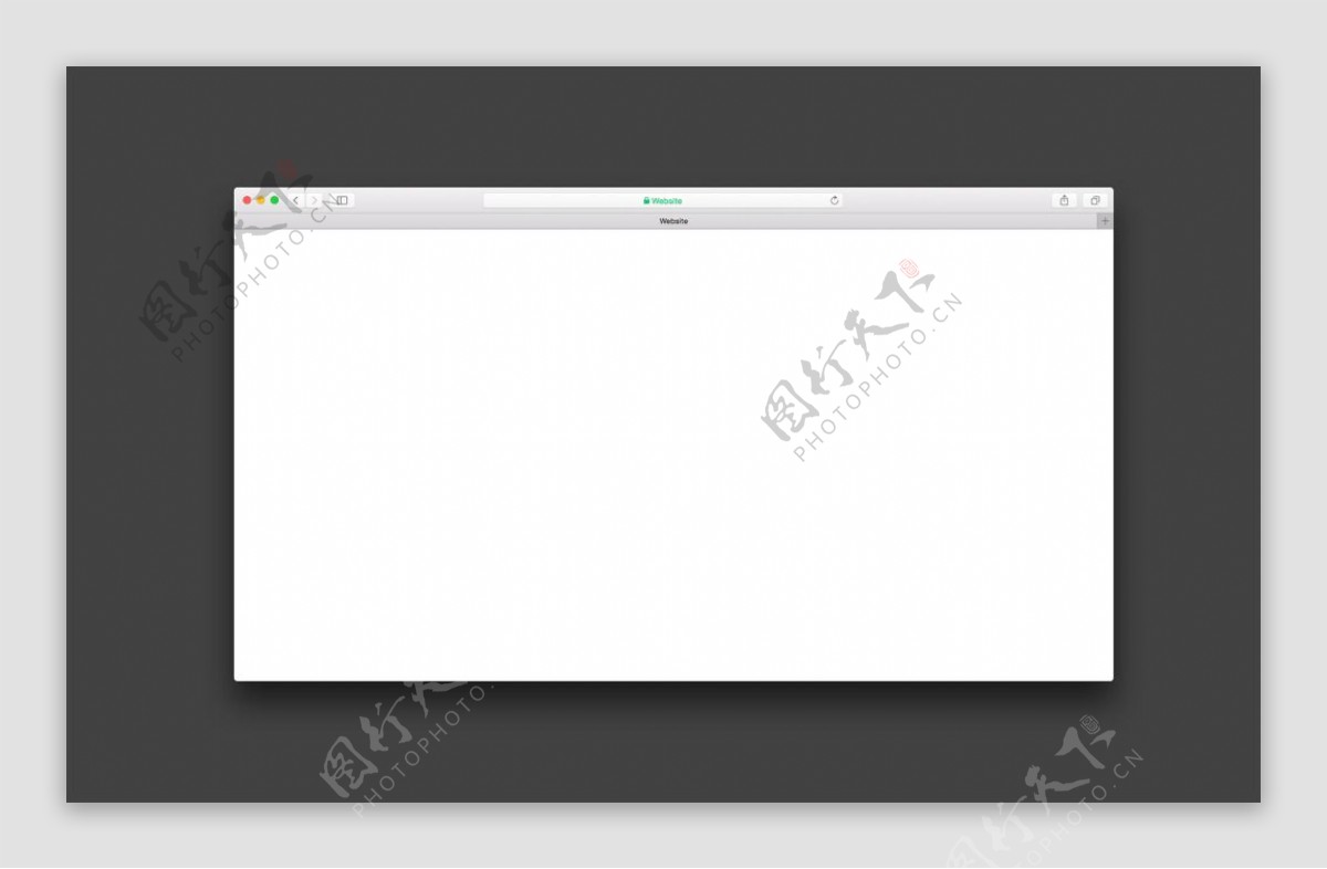 浏览器网页模板sketch素材