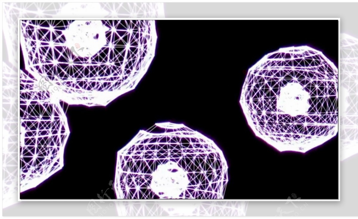 球浮空酷炫动态视频素材