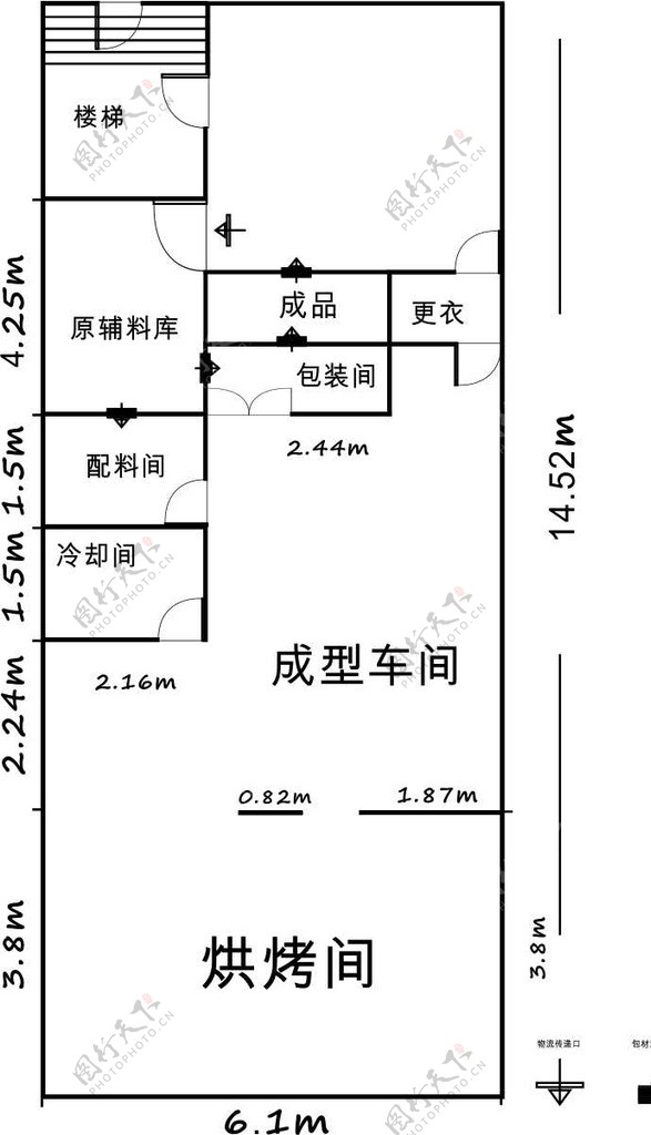 cad平面施工图