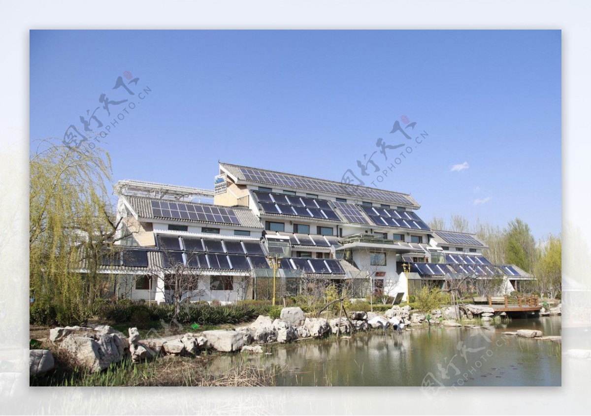 太阳能建筑别墅