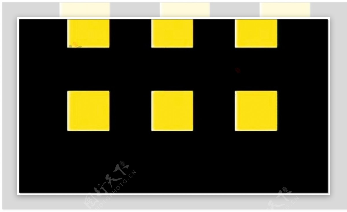 黄色方块视频素材