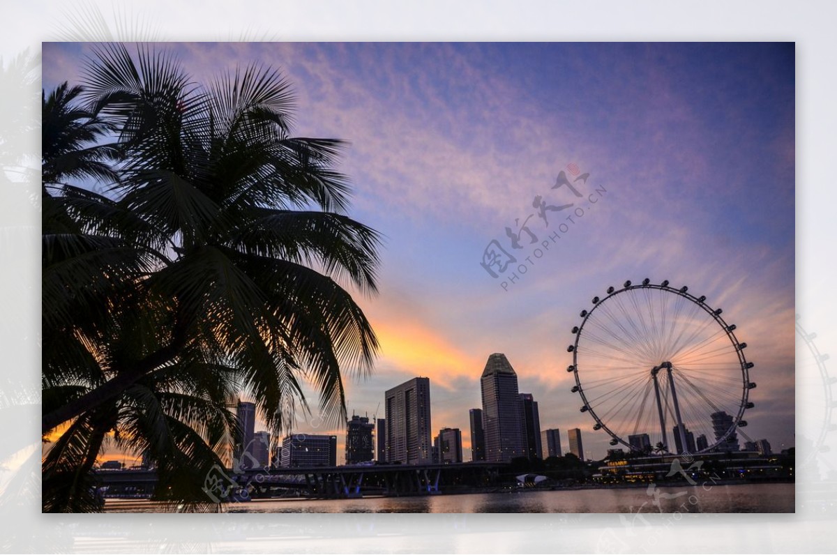 新加坡滨海湾摩天轮