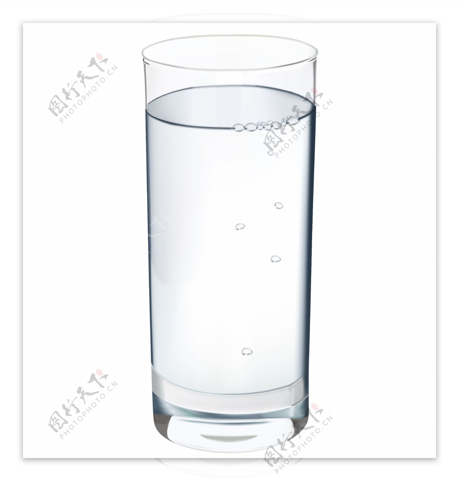 水杯杯子水纯净环境