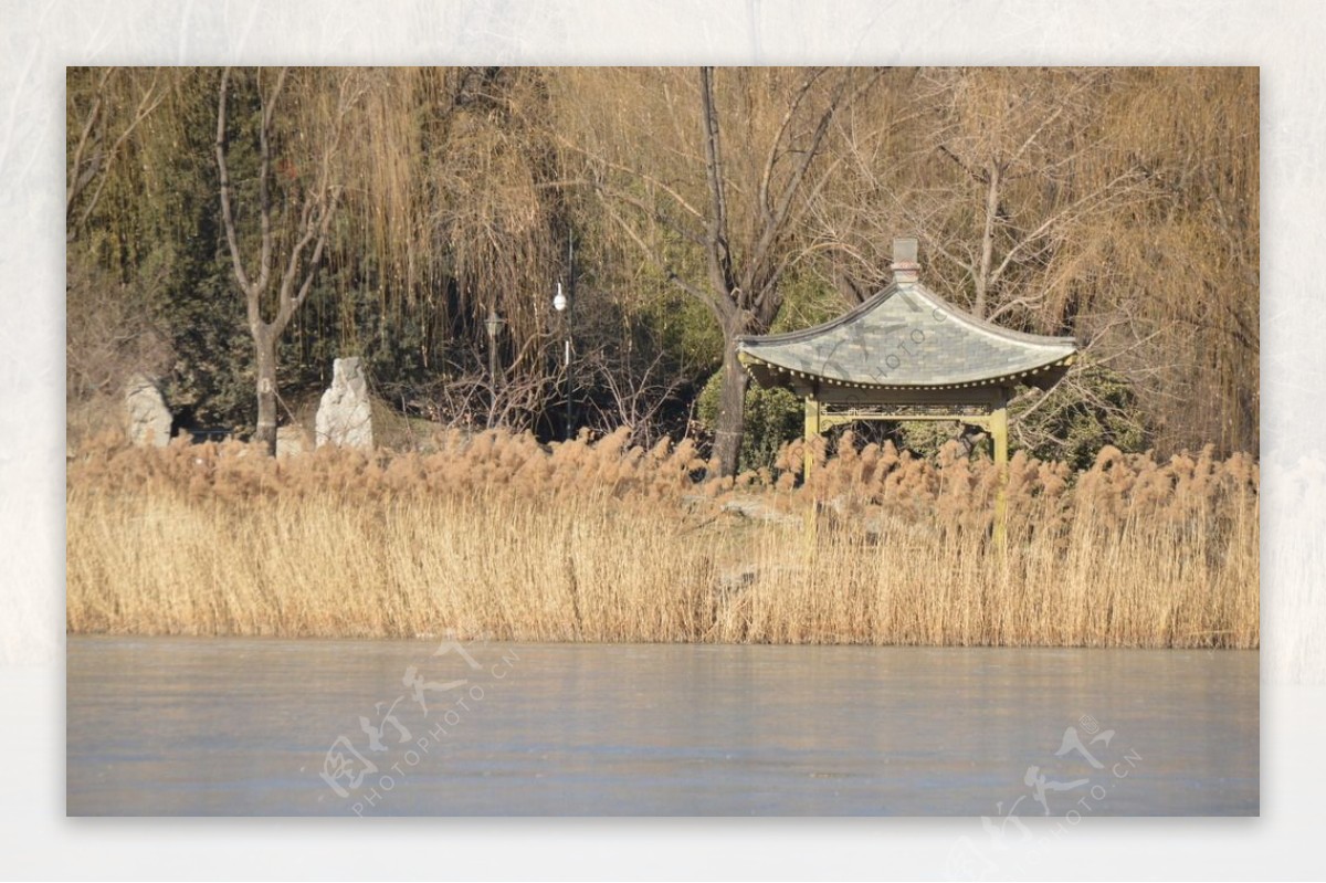 冰湖风景