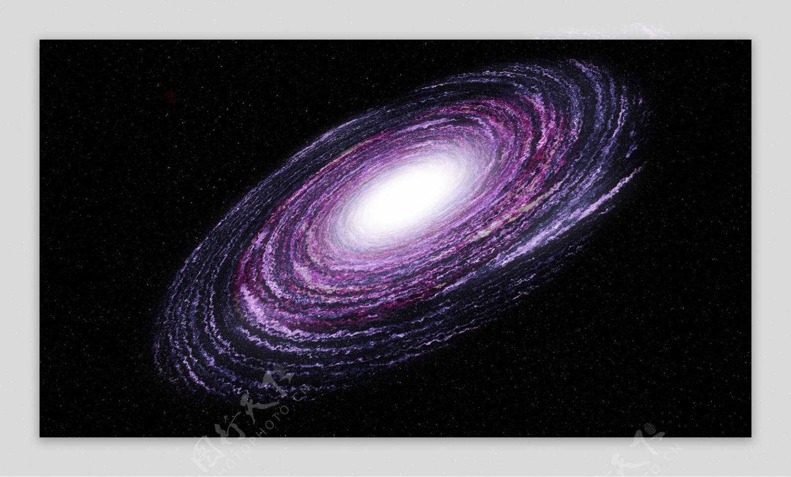 银河系星云图免抠png透明素材