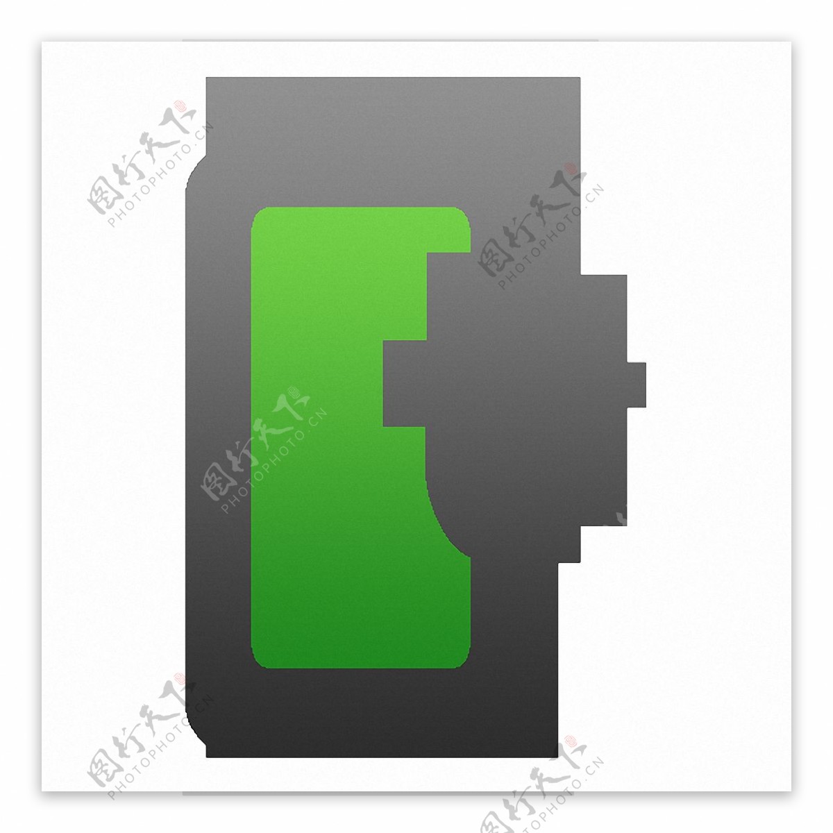 绿色电池充电图标免抠png透明图层素材