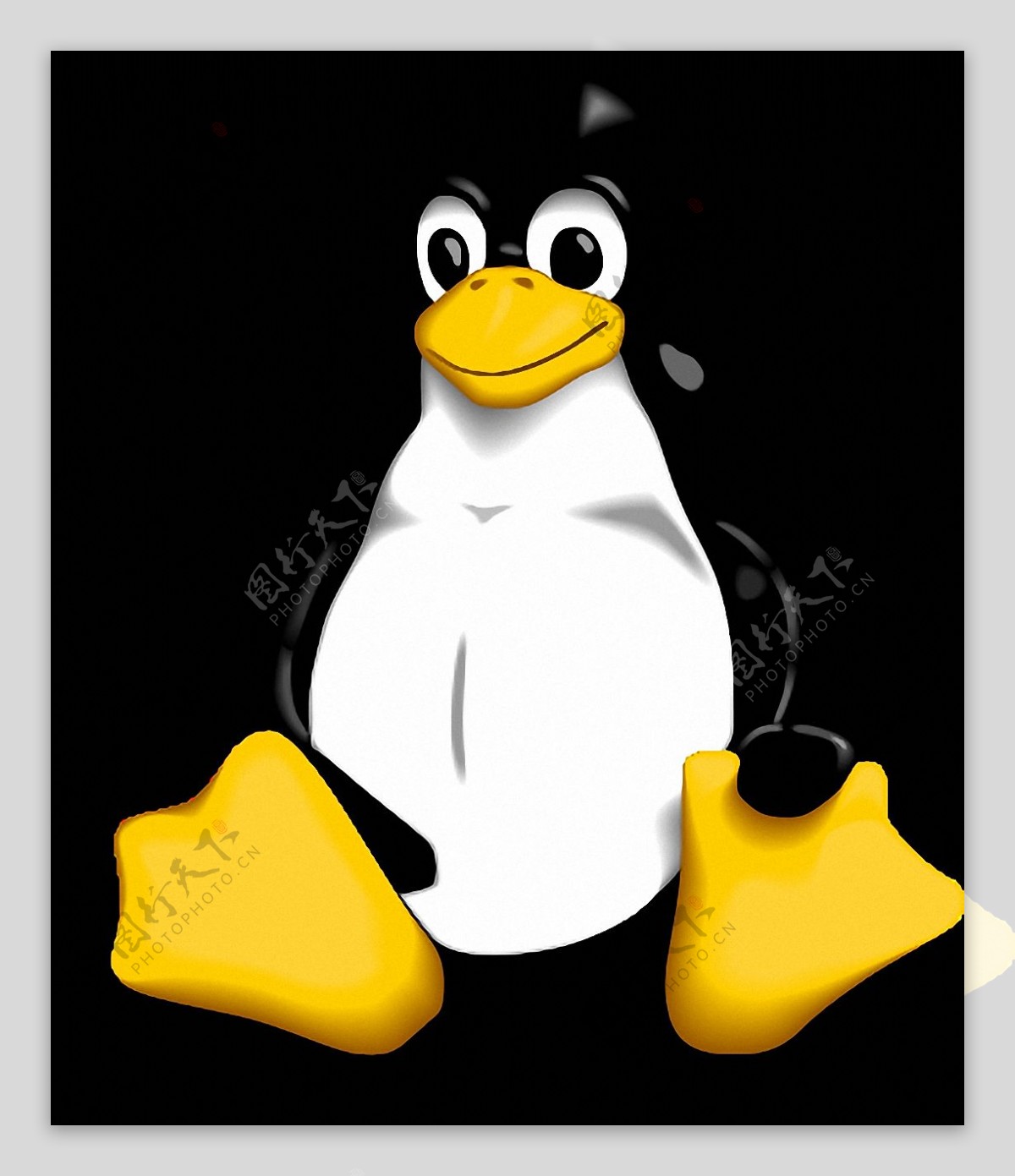 linux卡通企鹅免抠png透明素材