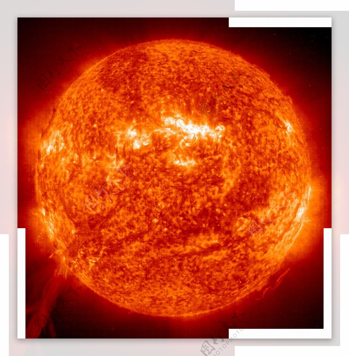 红色太阳免抠png透明素材