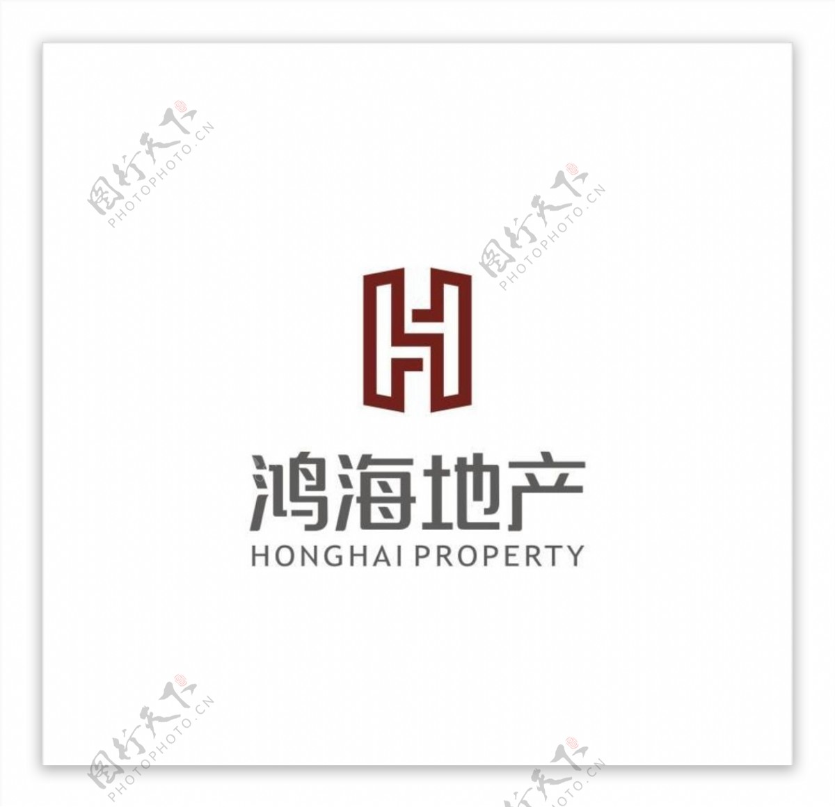 鸿海地产logo