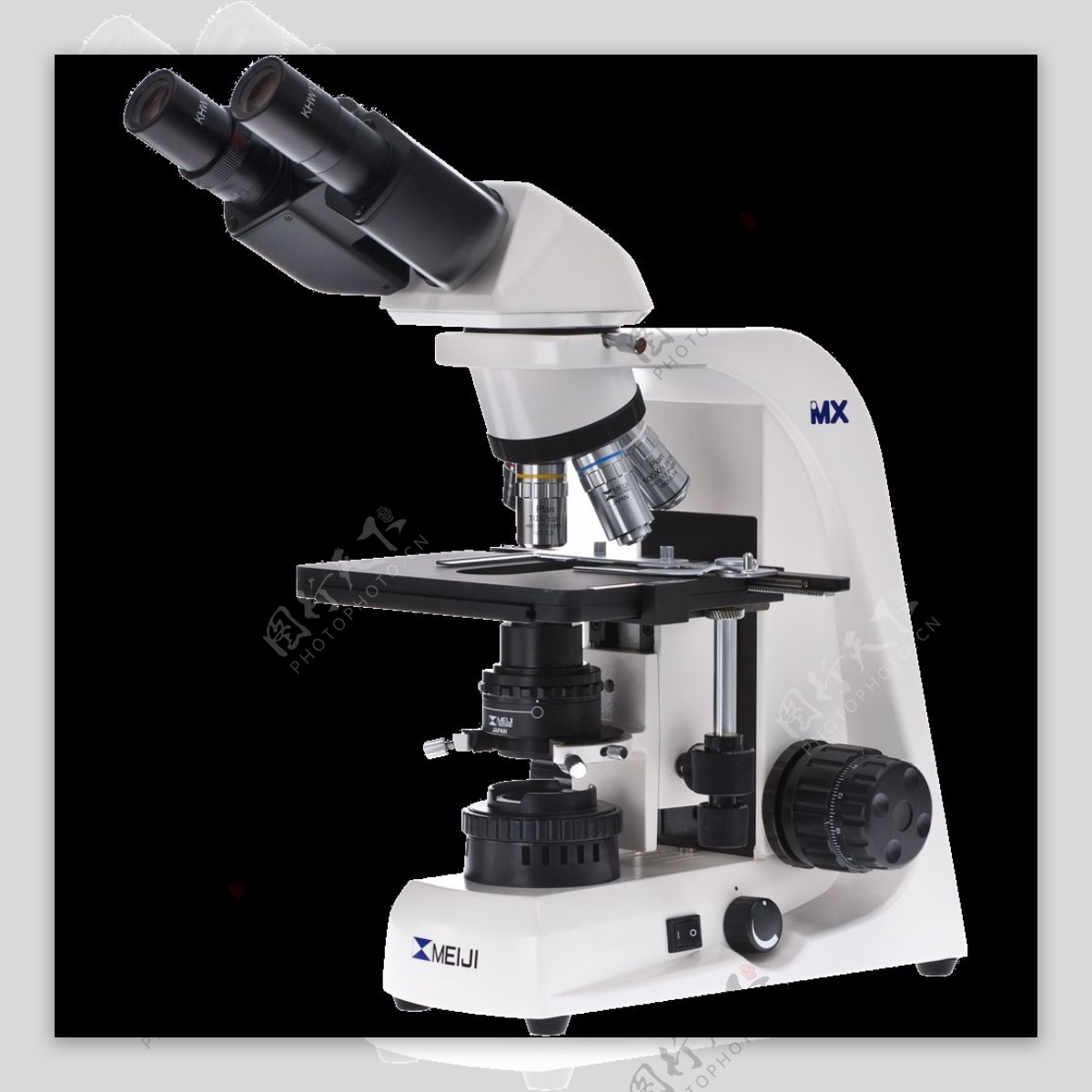 科学实验观察显微镜免抠png透明素材