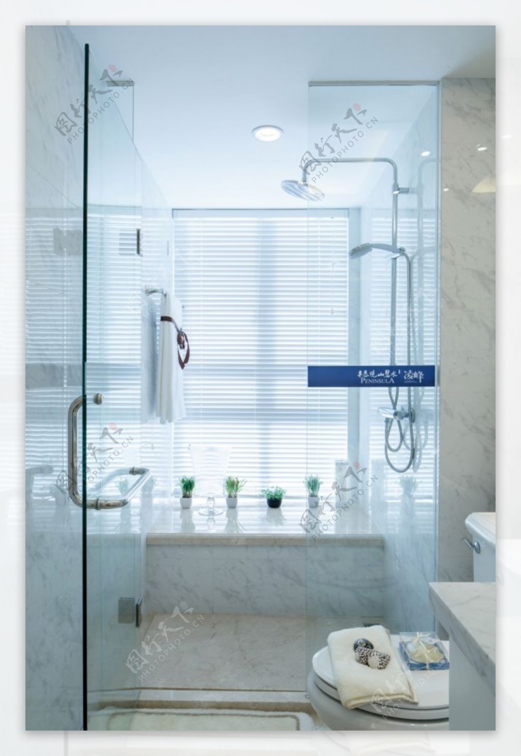 现代风格浴室淋浴效果图设计