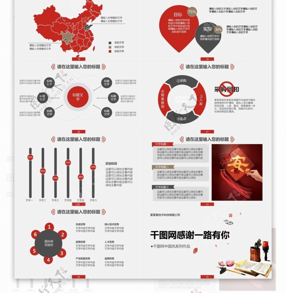 传统文化中国风PPT模板