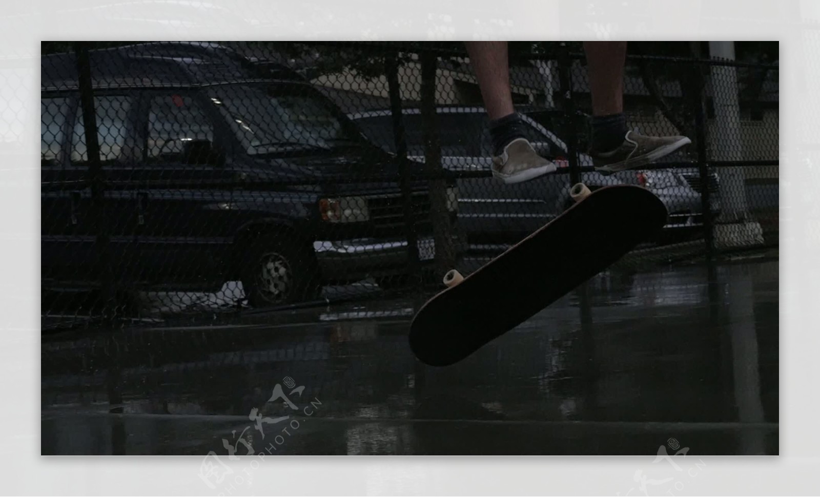 雨中滑板5
