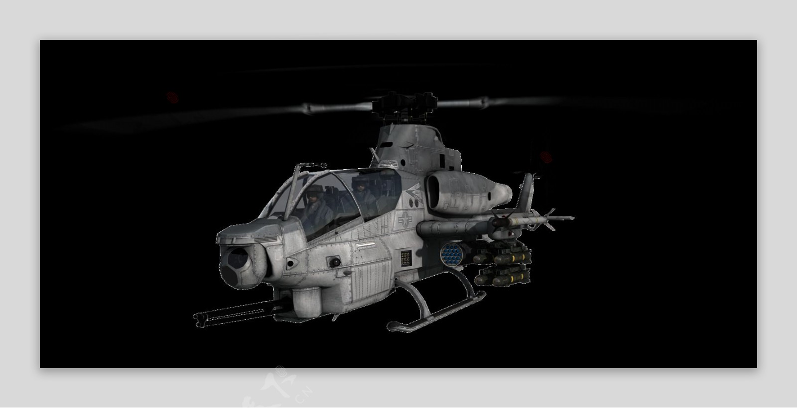 螺旋桨军用直升机免抠png透明图层素材