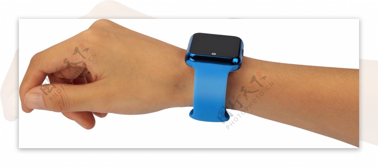 手戴智能手表免抠png透明图层素材