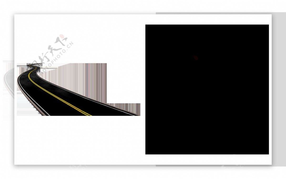 高速路装饰图免抠png透明图层素材